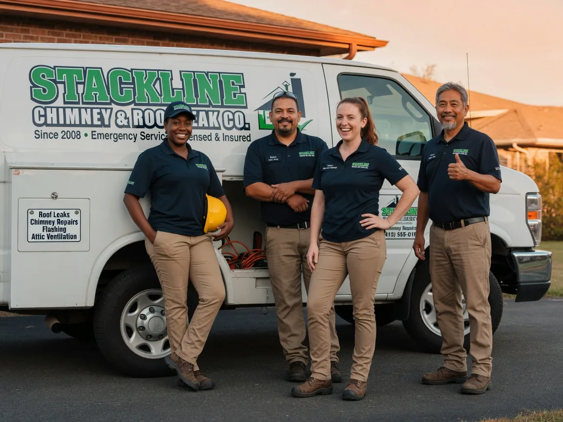 Chimney flashing repair company in Lakewood, PA